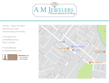 Tablet Screenshot of amjewelers.com